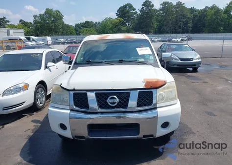 2005 Nissan Titan Se из США, поврежденный, VIN 1N6BA07A35N554676